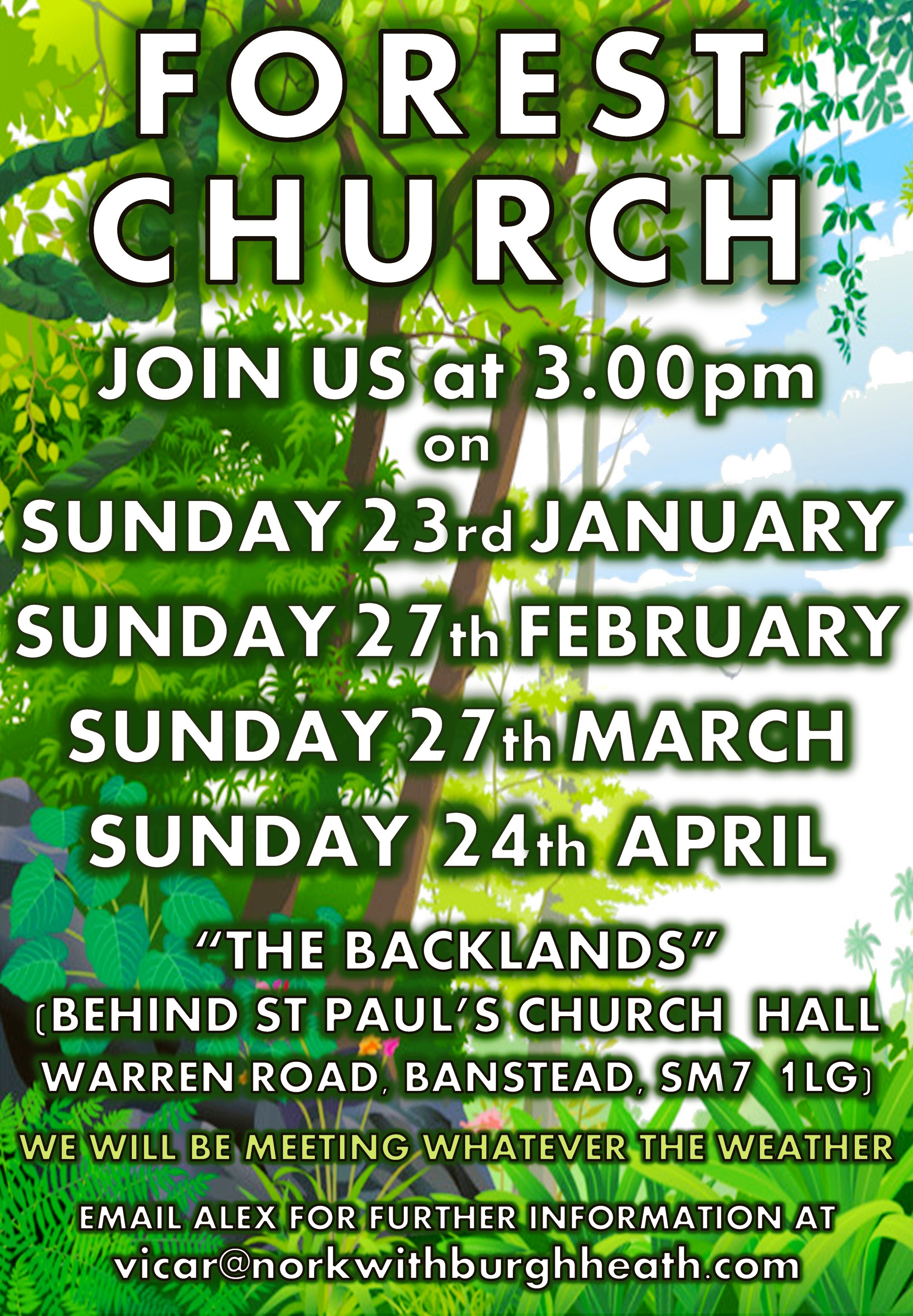 Forest Church January- April 2