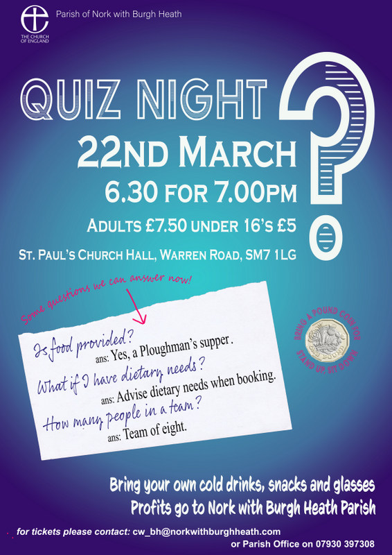 Quiz Night poster