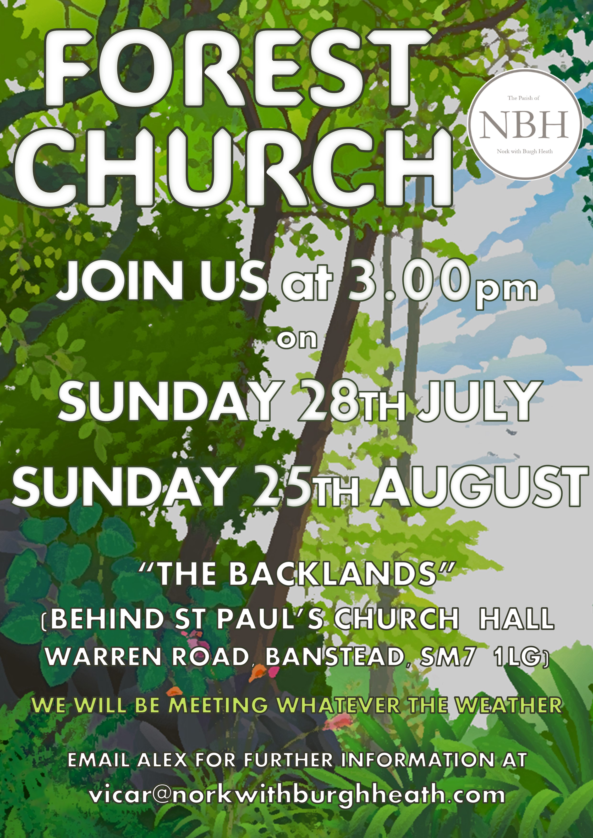 Forest Church July & August 20