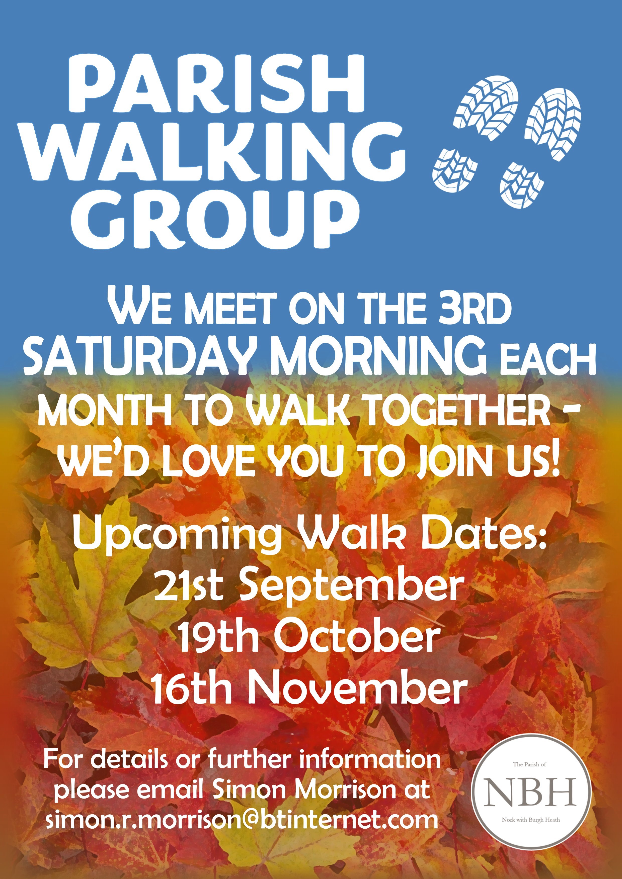 Parish Walking Group Autumn